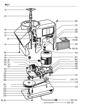 Reservdelar till RG-7 - HÄLLDE