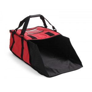 Pizzaväska röd 350x350 mm, Hendi