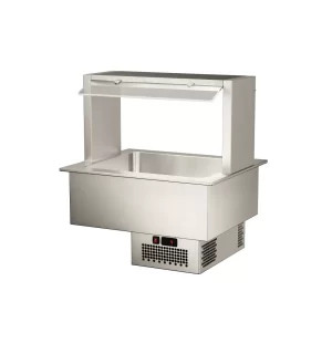 Inbyggd bain-marie 1045 mm med värmeförlängning AT-VC-1045-O