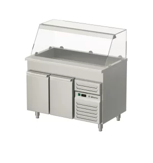 Salladskylare med 6 lådor AT-KBB-160-222-A