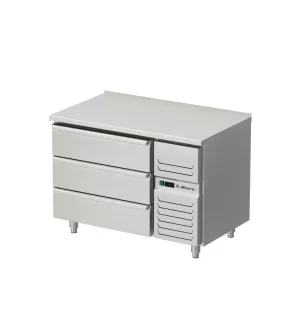 Platt kylbord med 3 lådor AT-KHT-120-3-A