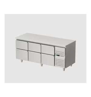 Platt kylbord med lådor AT-KHT-160-222-A