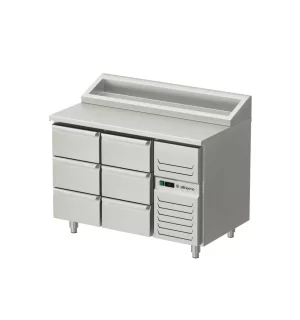 Kylbord med kyltråg och 3 lådor AT-KHK-120-3-A