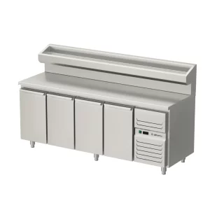 Kylbord med upphöjd kylkanal och 3 dörrar AT-KHK3-210-1111-H